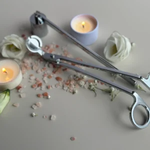 Silver trimmer & snuffer set