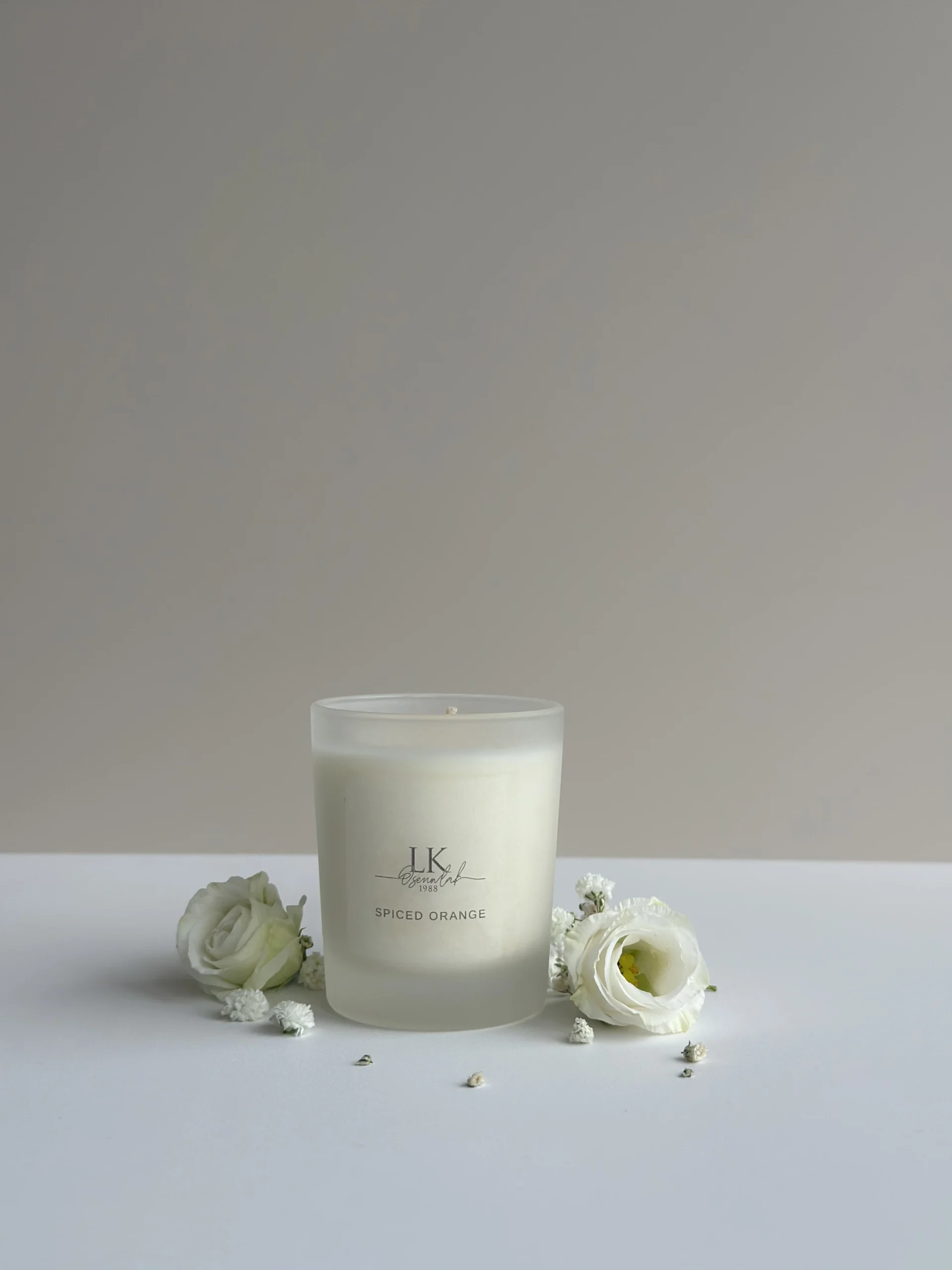 Spiced orange candle