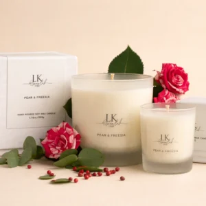 Pear & Freesia Candle Gift Set